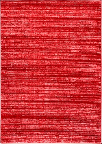 Vista 144 de SAFAVIEH Vision Collection VSN606F - Tapete de 6 pies x 9 pies, crema, moderno, ombré, no desprende pelo, fácil cuidado, para zonas de alto tráfico