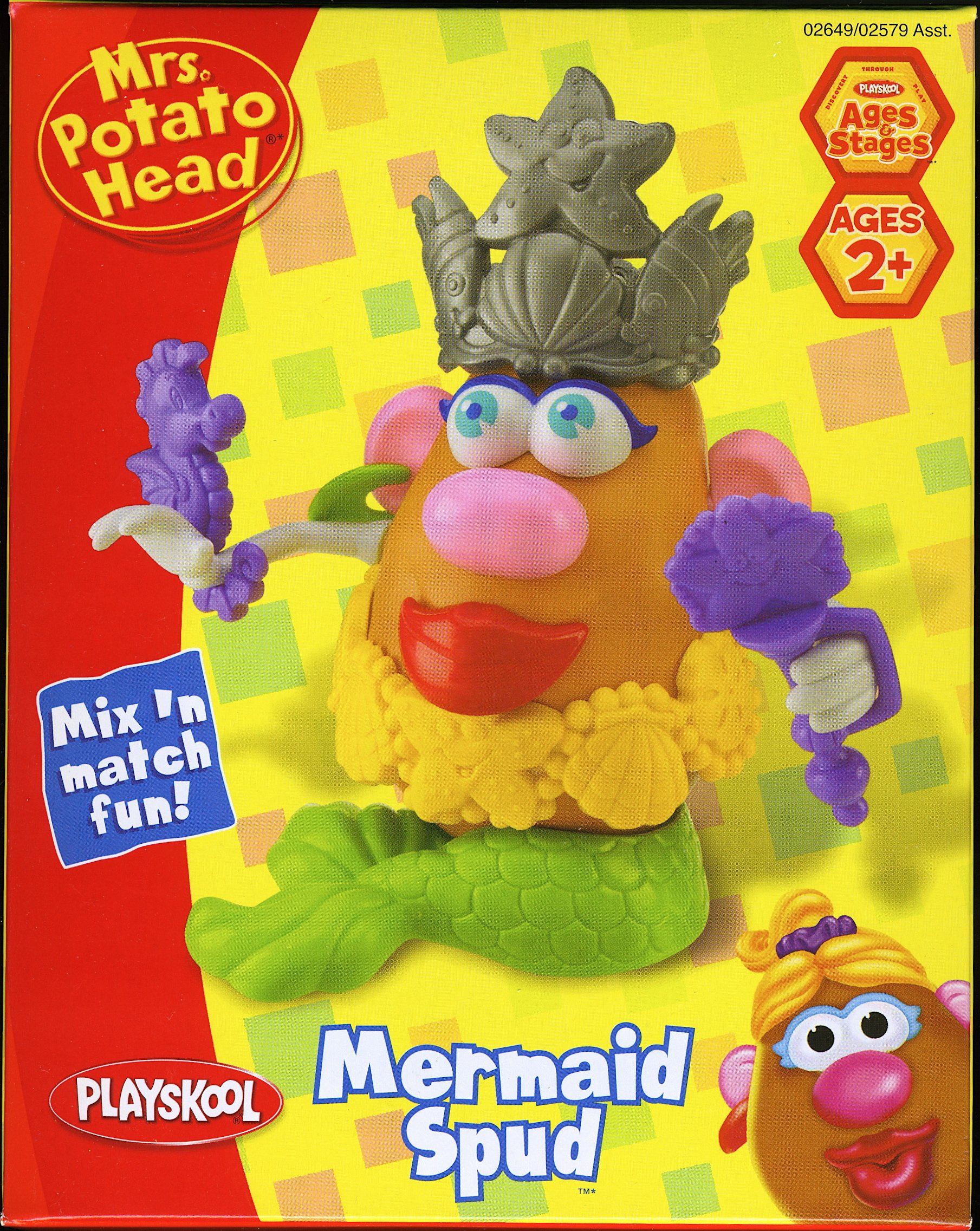 Mrs Potato Head Mix N Match Fun Mermaid Spud Desertcart INDIA