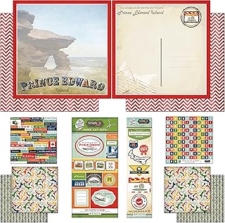 Scrapbook Customs 17599 Prince Edward Island Vintage Scrapbook Kit