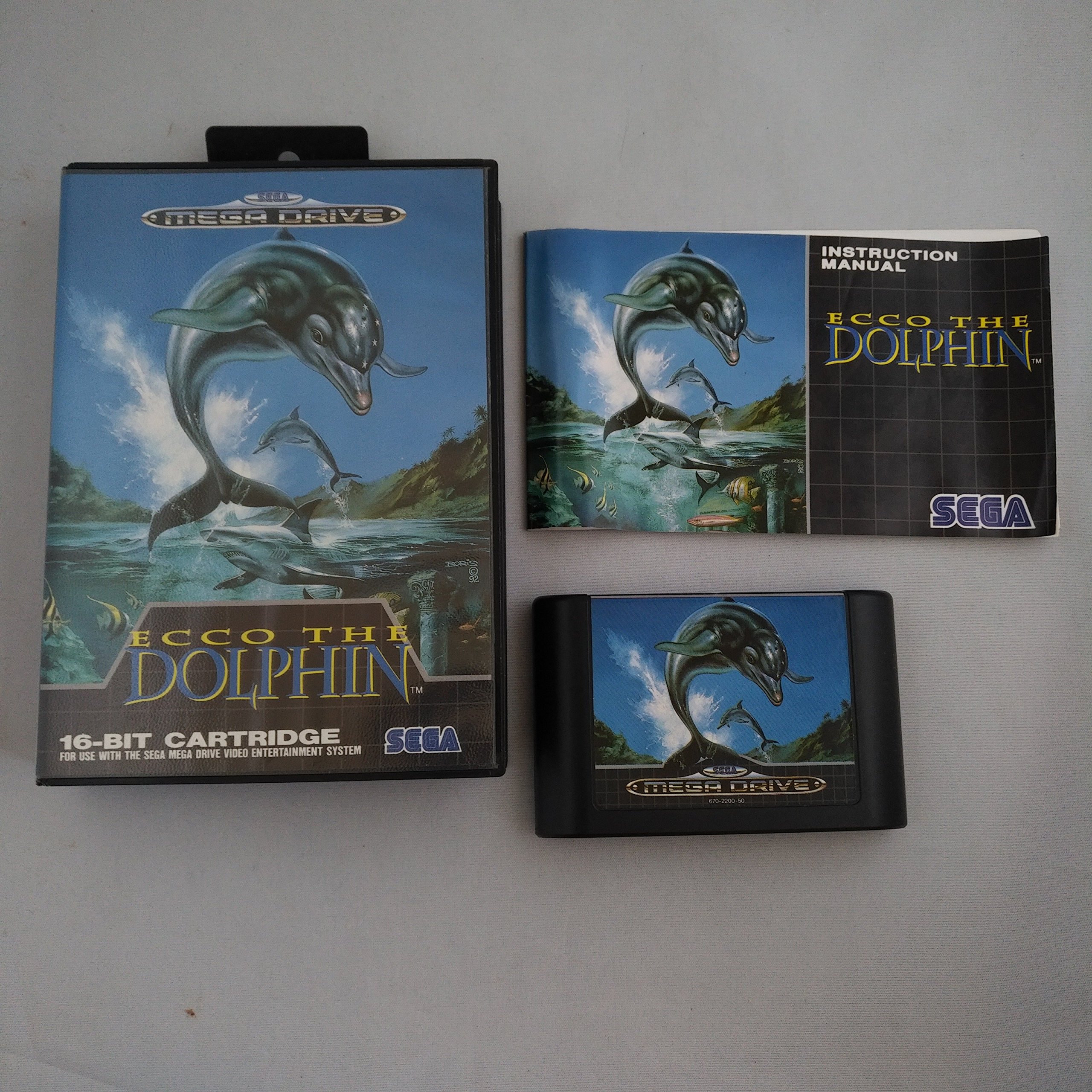 Mega Drive - Ecco the Dolphin : Amazon.es: Videojuegos