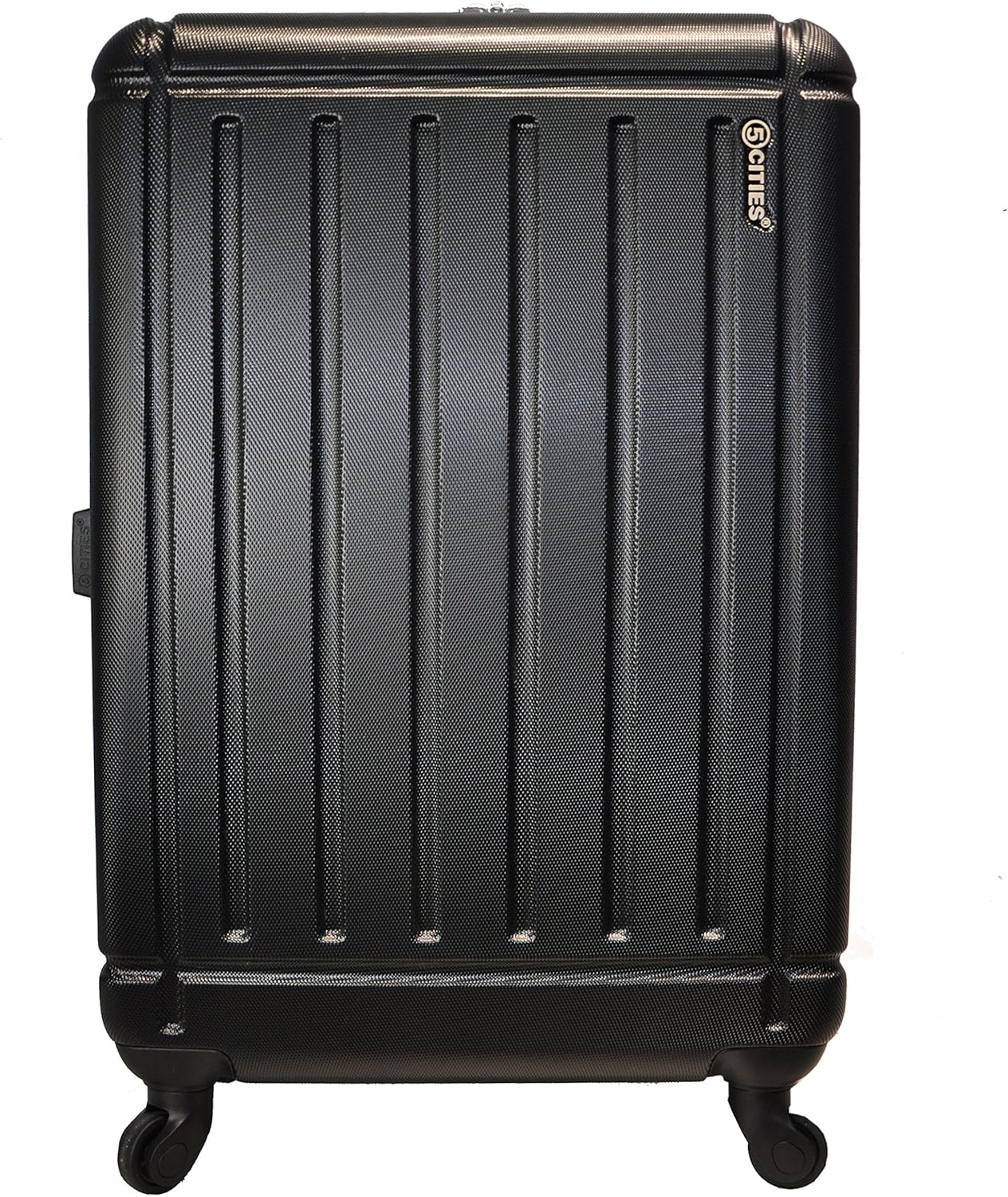 5 Cities Valise Rigide légère à 4 roulettes ABS - Valise de Voyage...