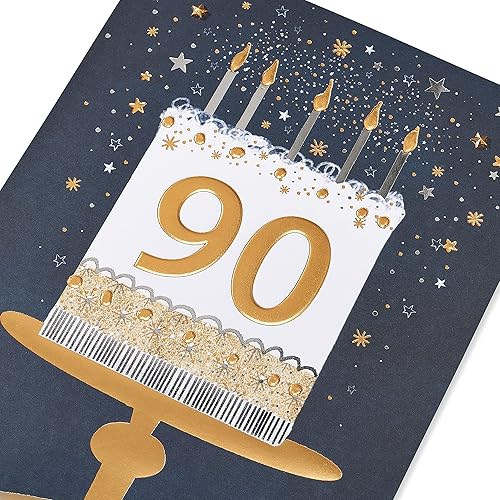 Miniatura 6 de American Greetings Tarjeta de cumpleaños número 90 (Día tan maravilloso)