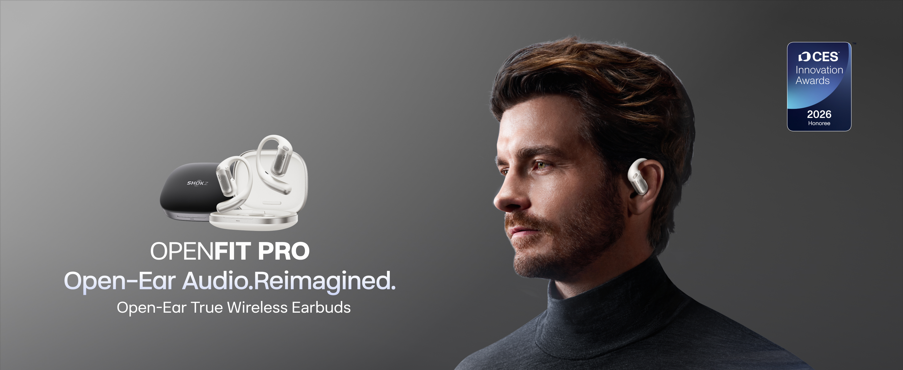 Amazon.com: SHOKZ OpenFit Pro Open-Ear True Wireless Earbuds with