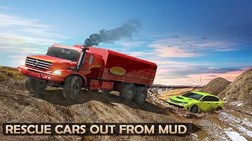 Fora da estrada Corredor da lama Caminhão de reboque Simulador 2018 Spintires Jogos Grátis para cria
