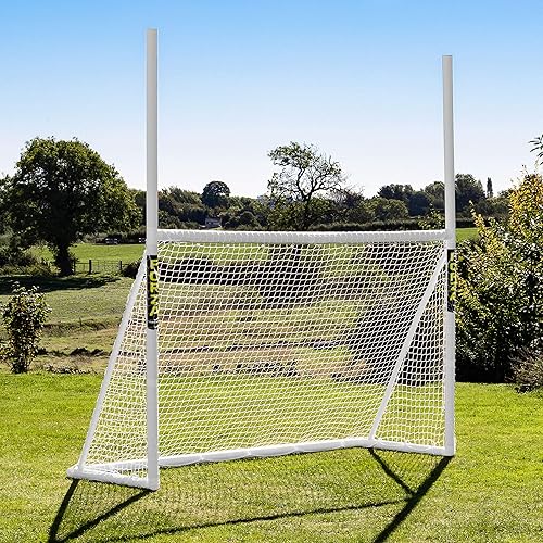 FORZA Porterías de fútbol y fútbol de PVC - Porterías multideportes en el patio trasero 3 tamaños Porterías de combinación de fútbol y fútbol