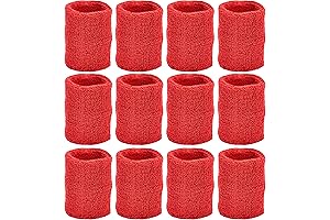Unique Sports Wristbands / 6-Pair Sweatbands