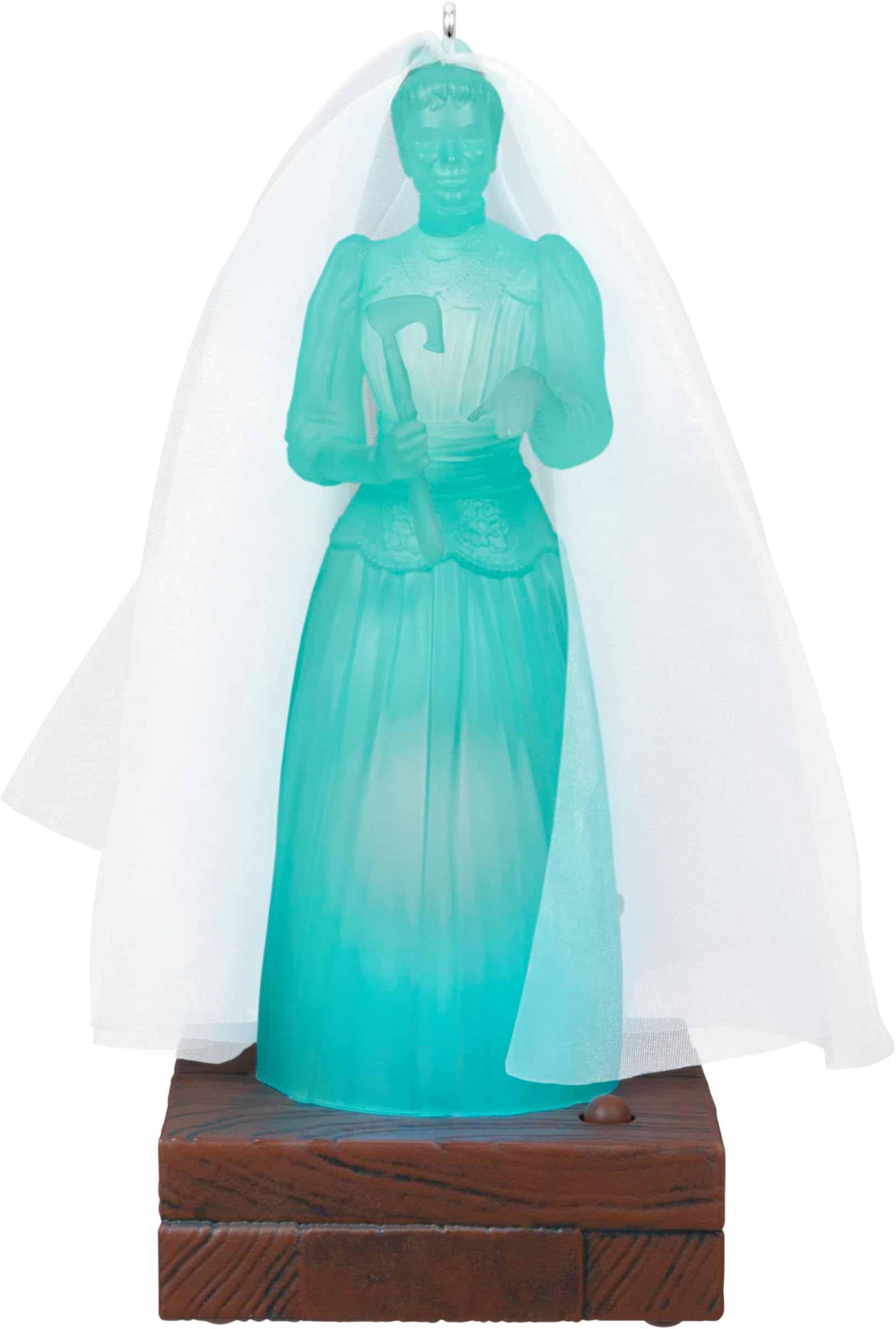 Christmas Ornament, Disney The Haunted Mansion Collection Constance Hatchaway With Light and Sound, Gifts for Disney Fans