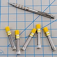 Vista 6 de Minas de Pentel Super Hi-Polymer, Gris