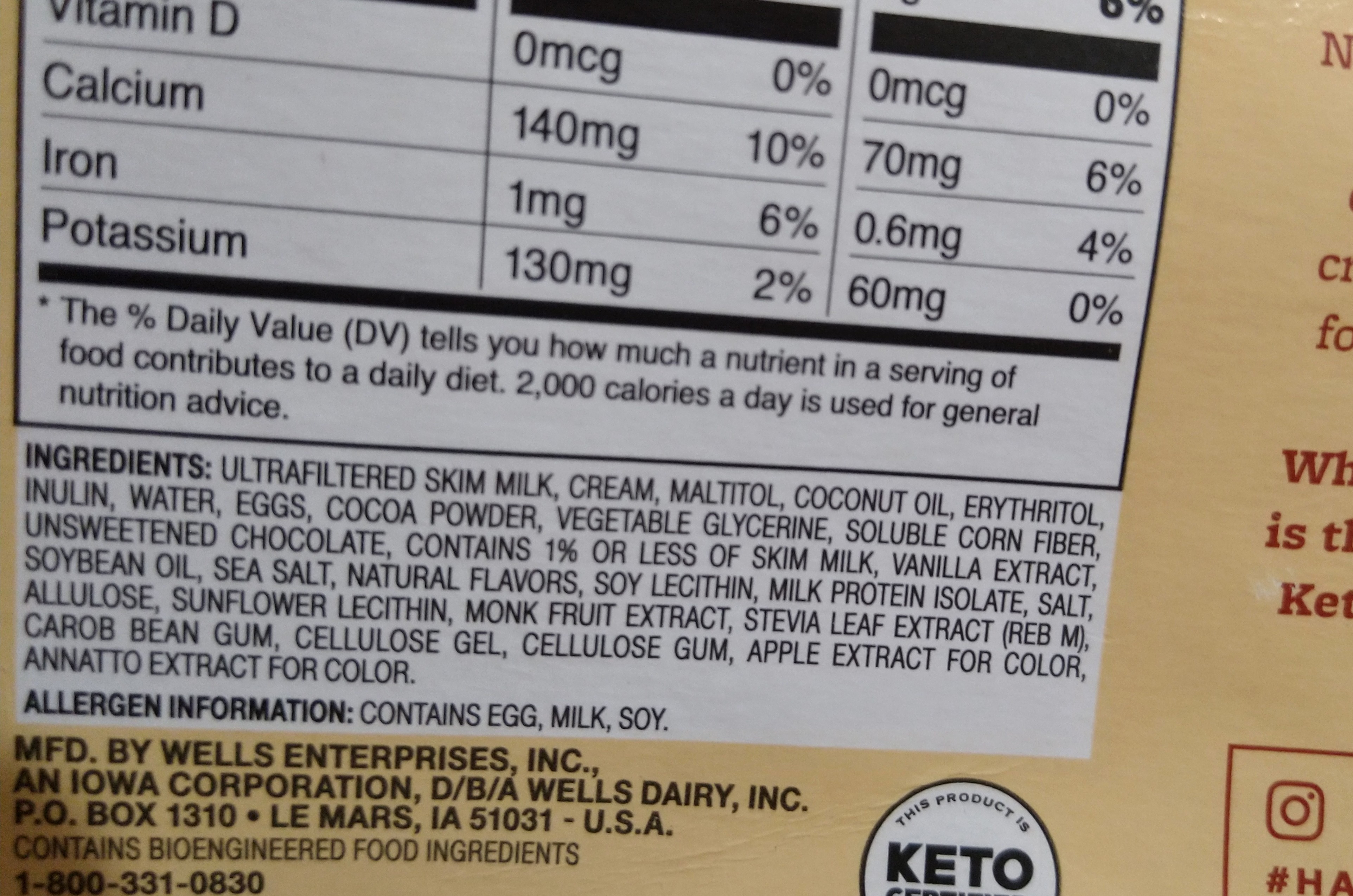 Halo Top Sea Salt Caramel Keto bar, 4 count Grocery & Gourmet Food