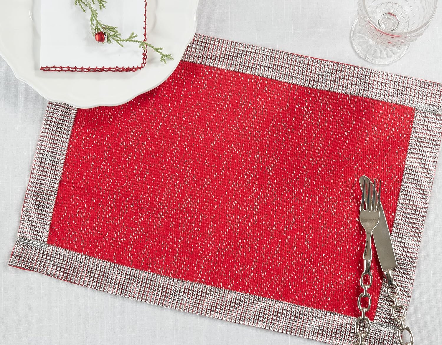 Studded Design Placemats (Set of 4)