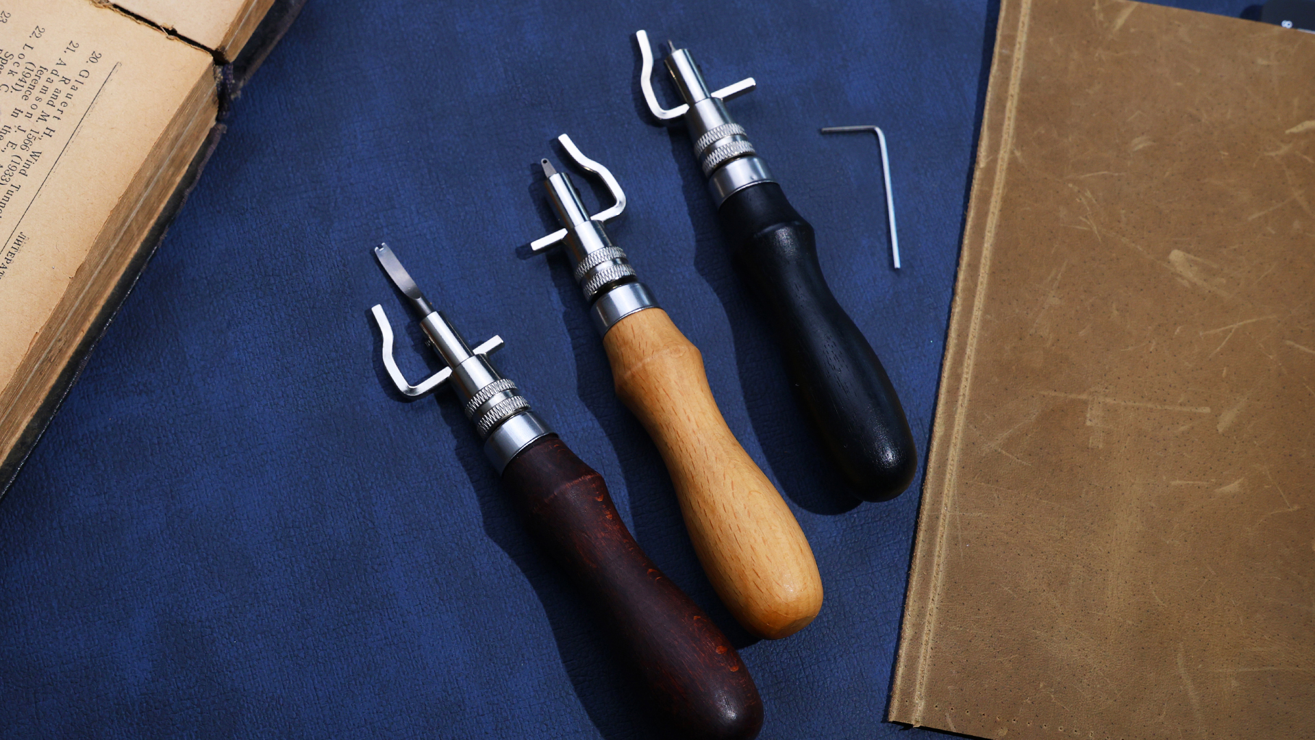 Amazon.com: Leather Groover Tool(Natural Color), 7 in 1 Pro