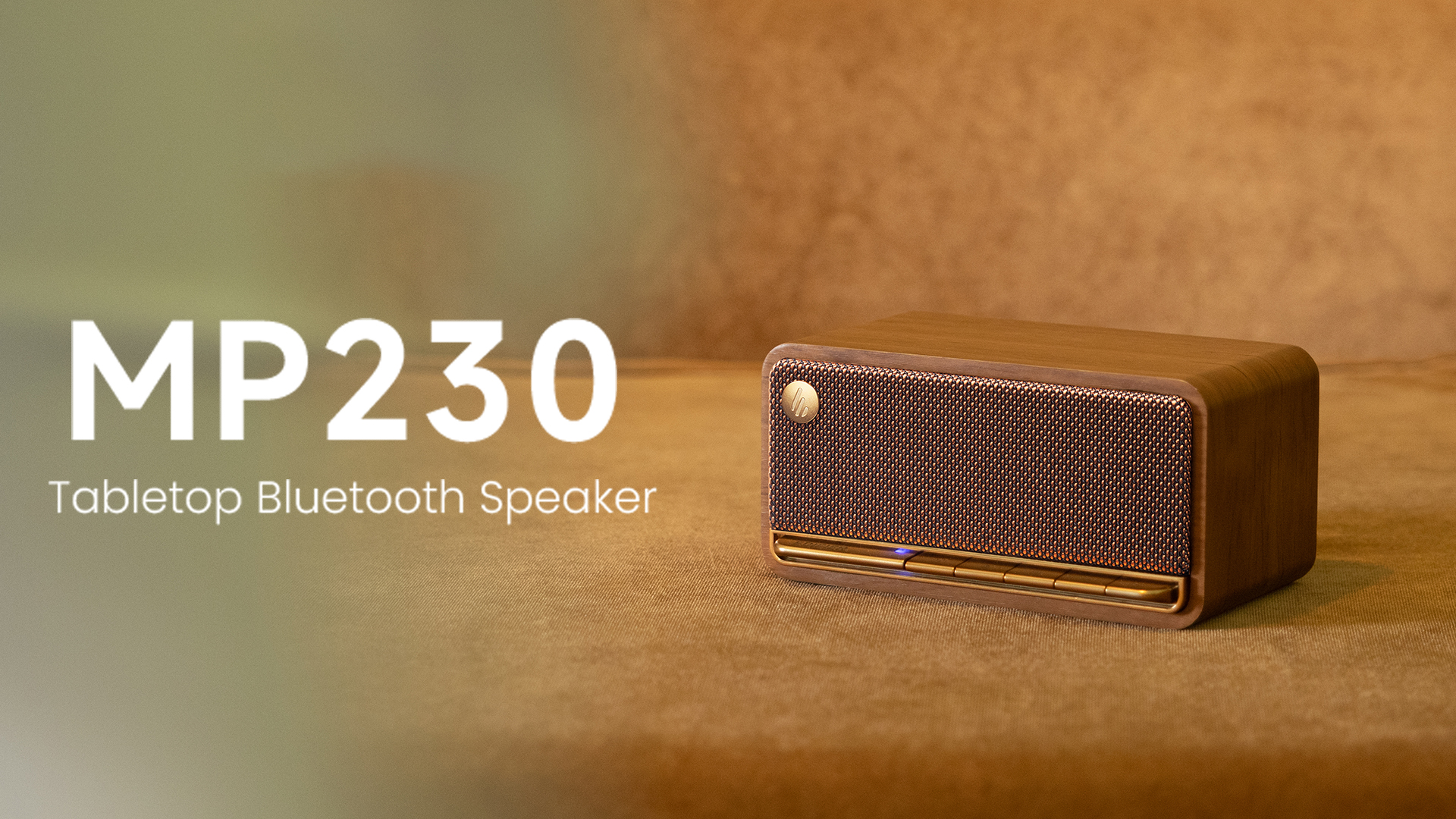 Edifier MP230 Wooden Portable Bluetooth Speaker, Wireless Desktop