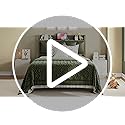 LIKIMIO Twin Bed Frame, Storage Headboard with Charging Station, Solid and Stable, Noise Free, No Box Spring Needed, Easy Assembly (Dark Green)