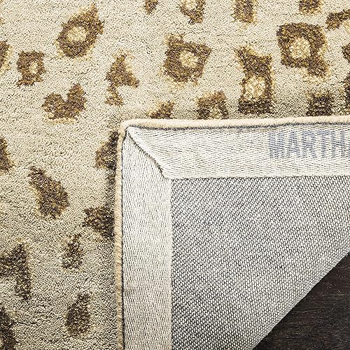 Miniatura 9 de MARTHA STEWART x SAFAVIEH MSR3621E - Alfombra de pasillo hecha a mano de lana y viscosa Kalahari de 2 pies 3 pulgadas x 10 pies
