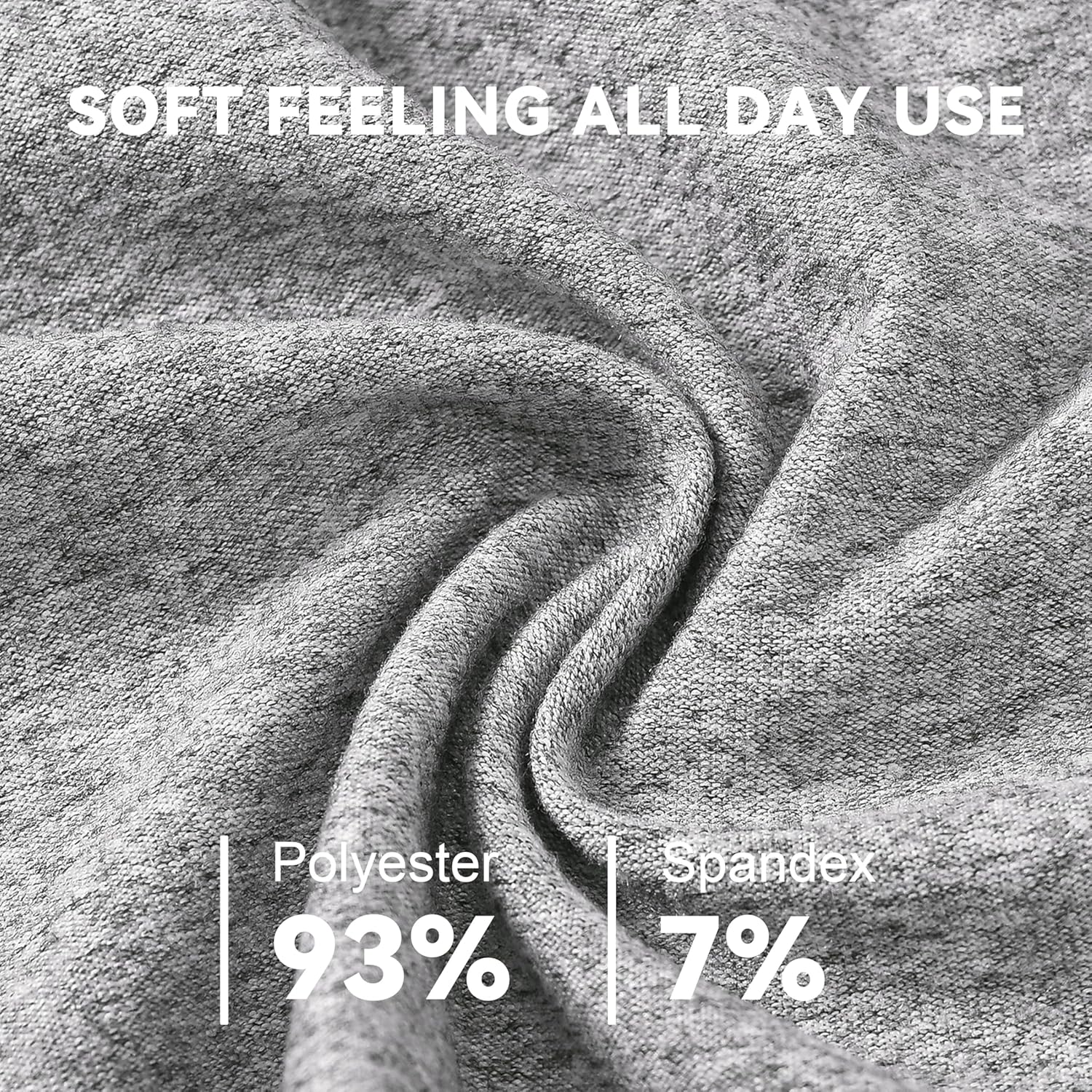 Pajamas for Men & Women Long Sleeve 2 Piece Sleep Lounge V Neck Lightweight Soft Loungewear Sets With Pockets - Image 5