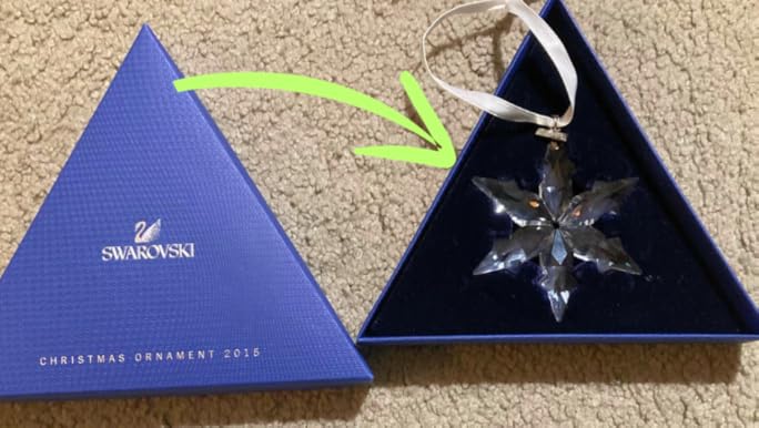Amazon.com: SWAROVSKI Christmas Ornament, Annual Edition