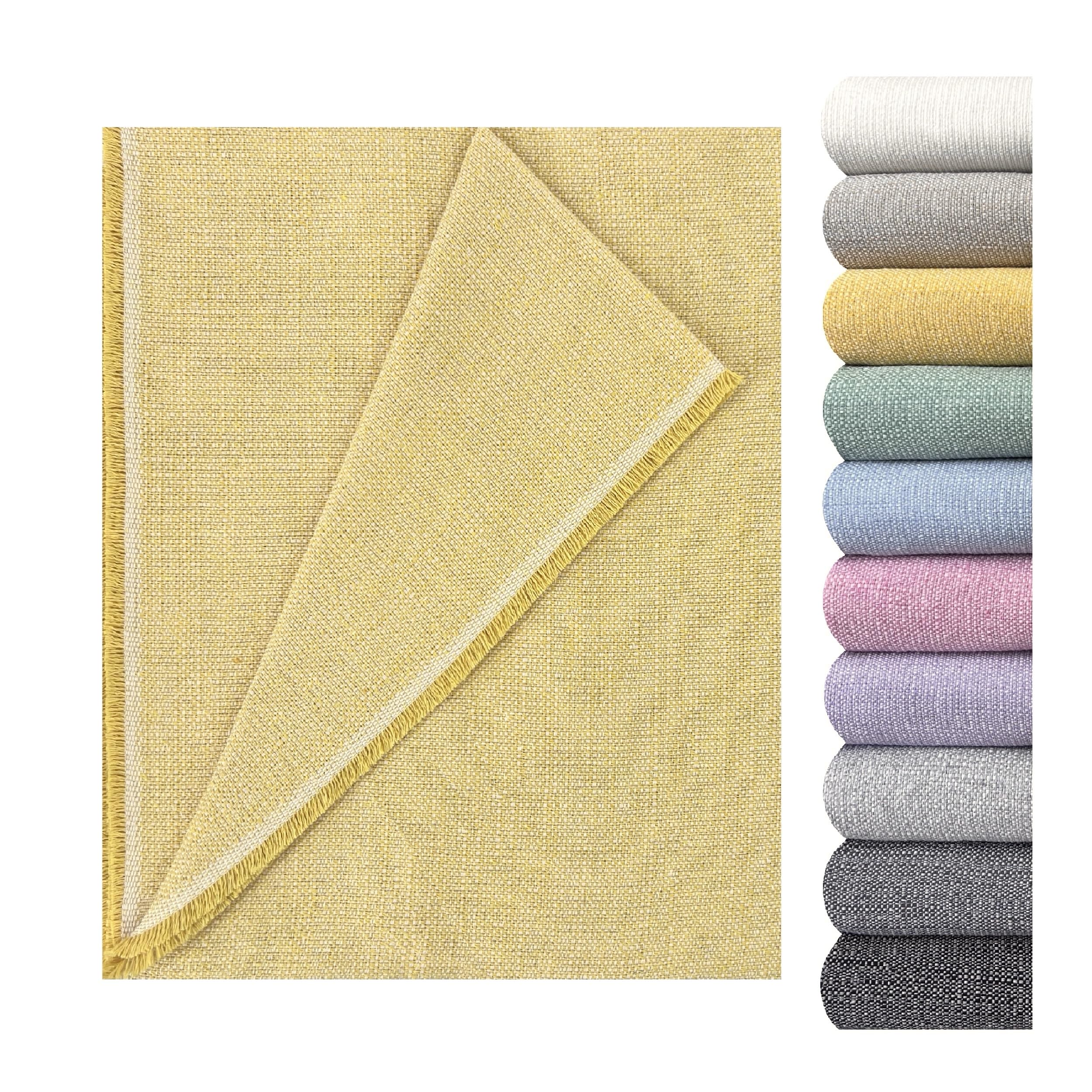 GFD – Colcha Multiusos para Sofas Lisa Oporto, Cubre Sofa, Plaid Sofa, Plaid Cama, Jarapas para Sofas, Foulard Sofa, Manta Cubre Sofa, Colcha Sofa (Amarillo, 180 x 290)