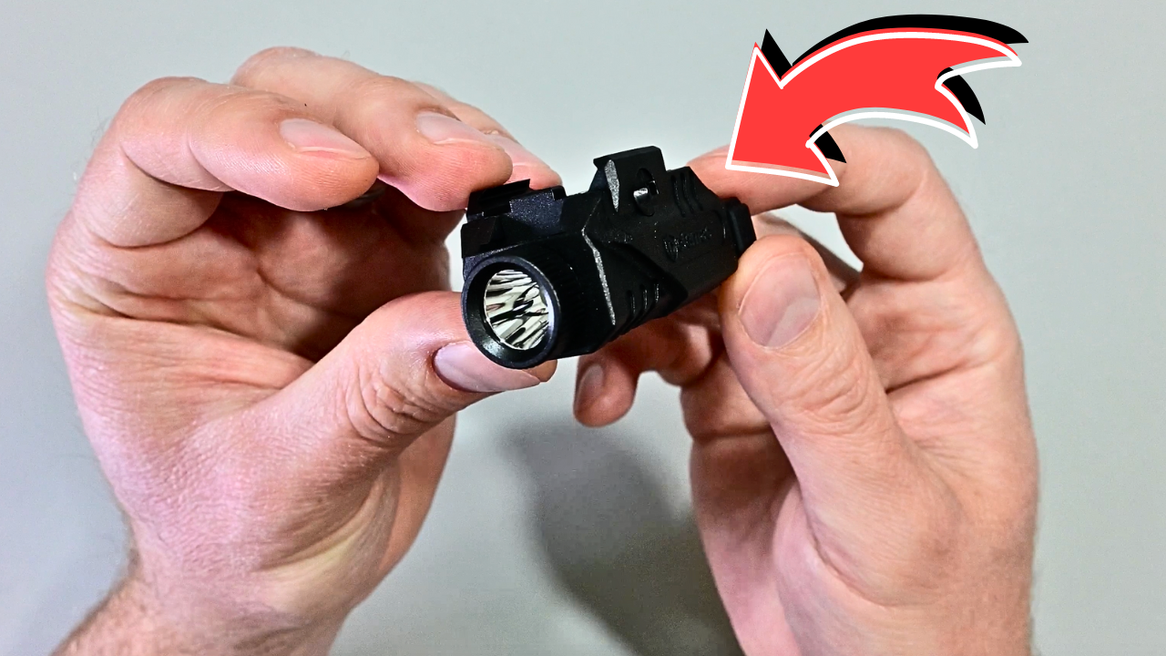 Watch DefenTac Pistol Light Review! on Amazon Live