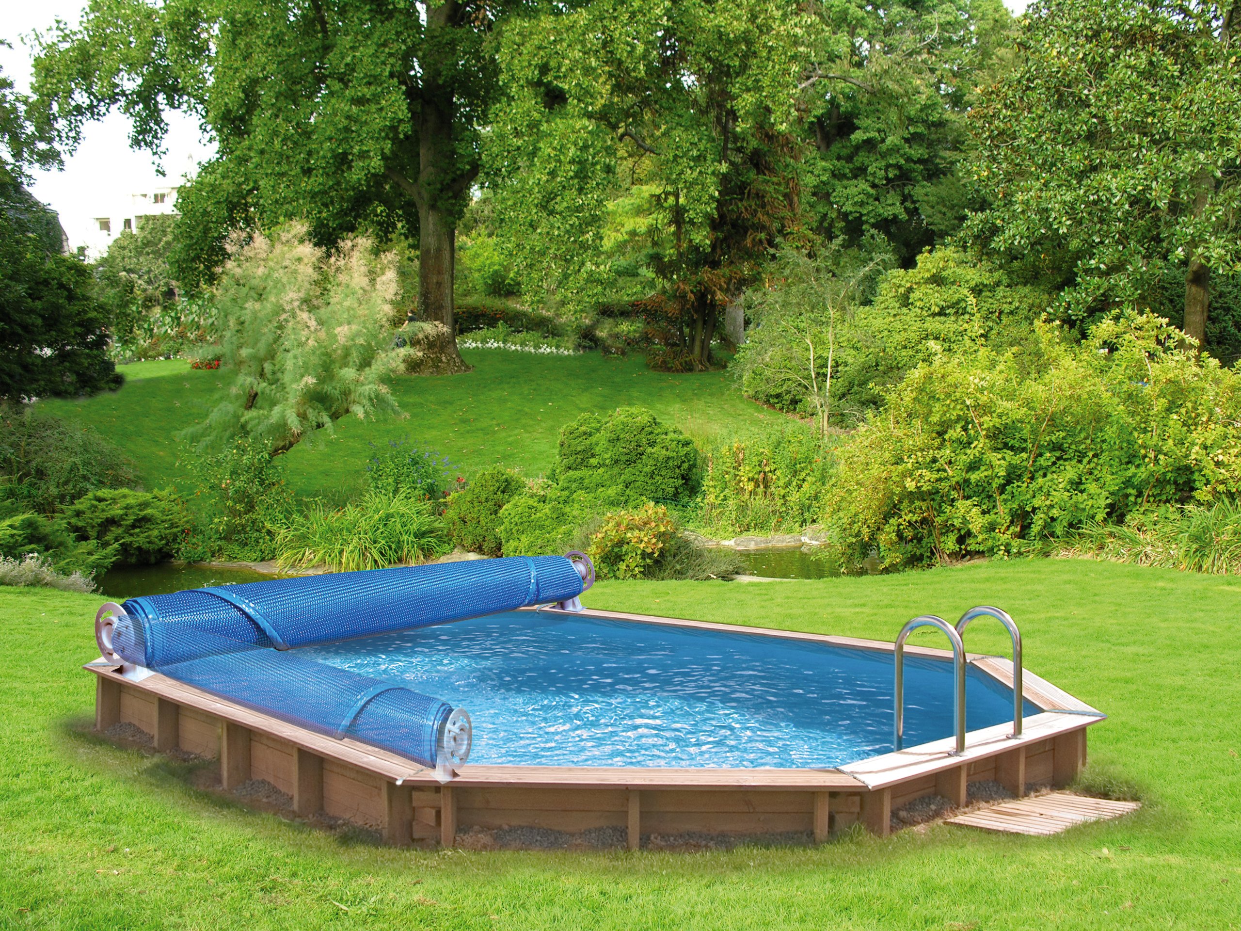 Gre 621535 - Avvolgitore di coperte per piscine fuori terra LUXE