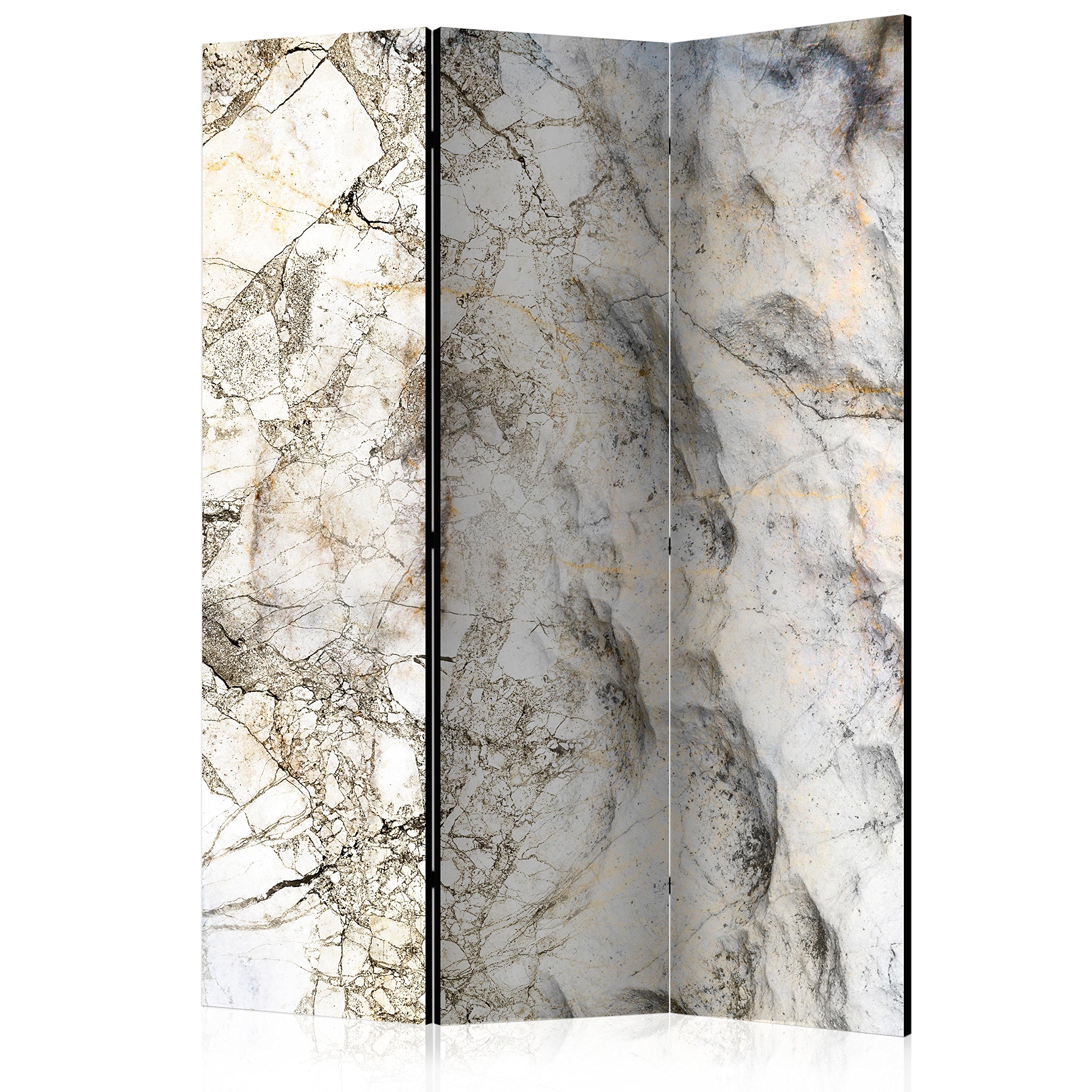 Cloison de séparation acoustique pour bureau et salon blanc et gris 172cm