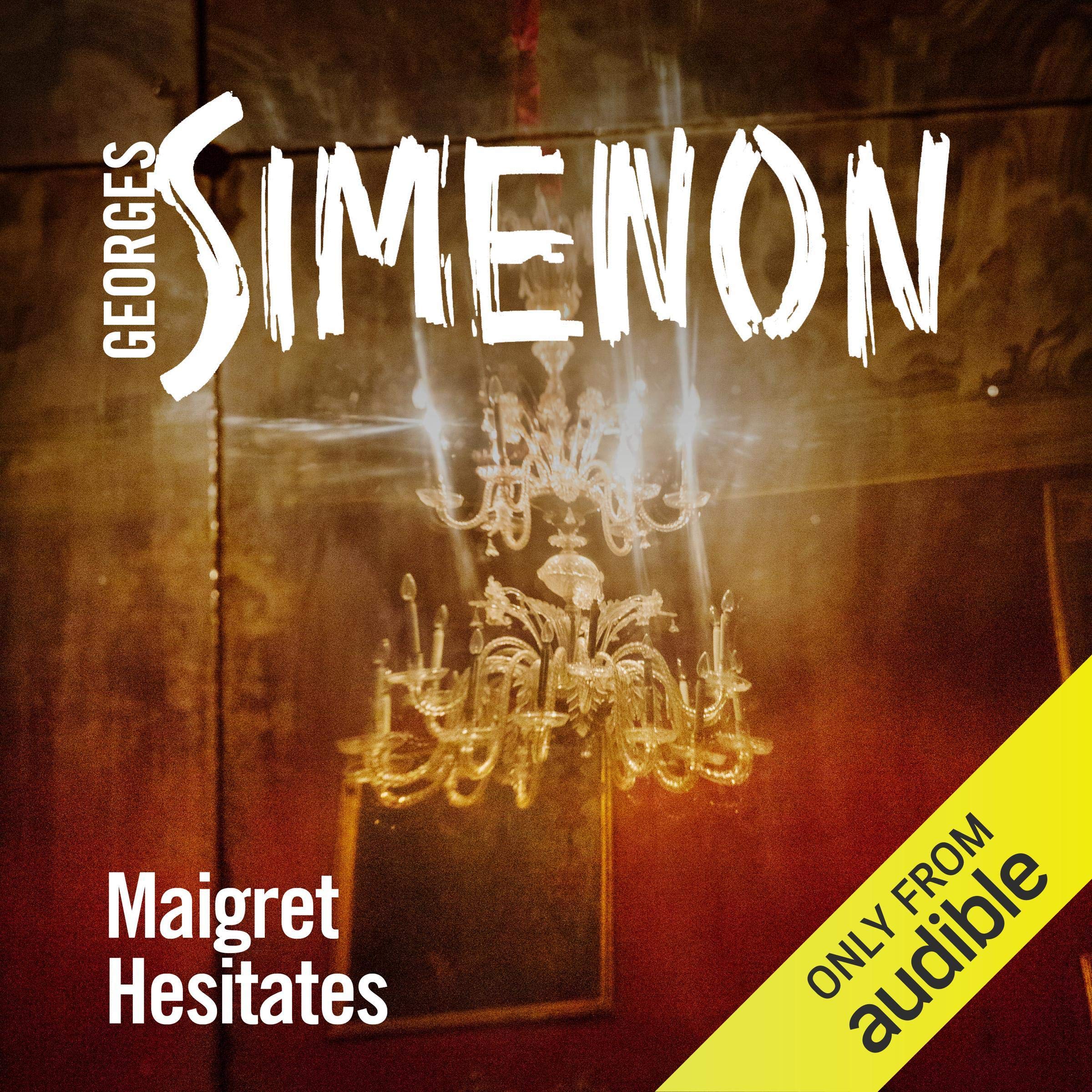 Cover art for Maigret Hesitates
