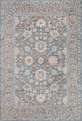 Miniatura 2 de Loloi Odette Collection ODT-07 SkyRust - Alfombra decorativa de 2 pies y 3 pulgadas x 3 pies y 10 pulgadas