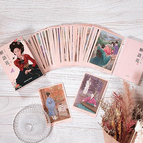 Miniatura 6 de Cartas de tarot tradicionales coreanas Gisaeng Oracle - Oracle Deck, que trata con la historia de vida de Gisaengs en la dinastía Joseon, Tarot de