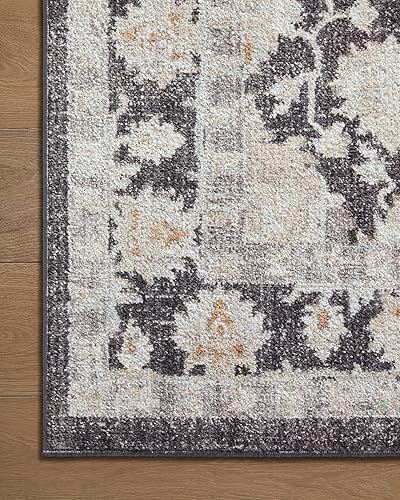 Miniatura 6 de Loloi II Monroe Collection MON-05 - Alfombra de área carbónnatural de 6 pies y 7 pulgadas x 9 pies y 3 pulgadas