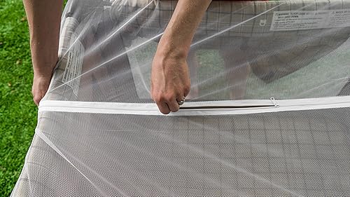 Miniatura 2 de Pack n Play Net con cremalleras – Se adapta a cuna, cochecito y corral – Red de malla duradera portátil de tamaño universal con elástico – Completo