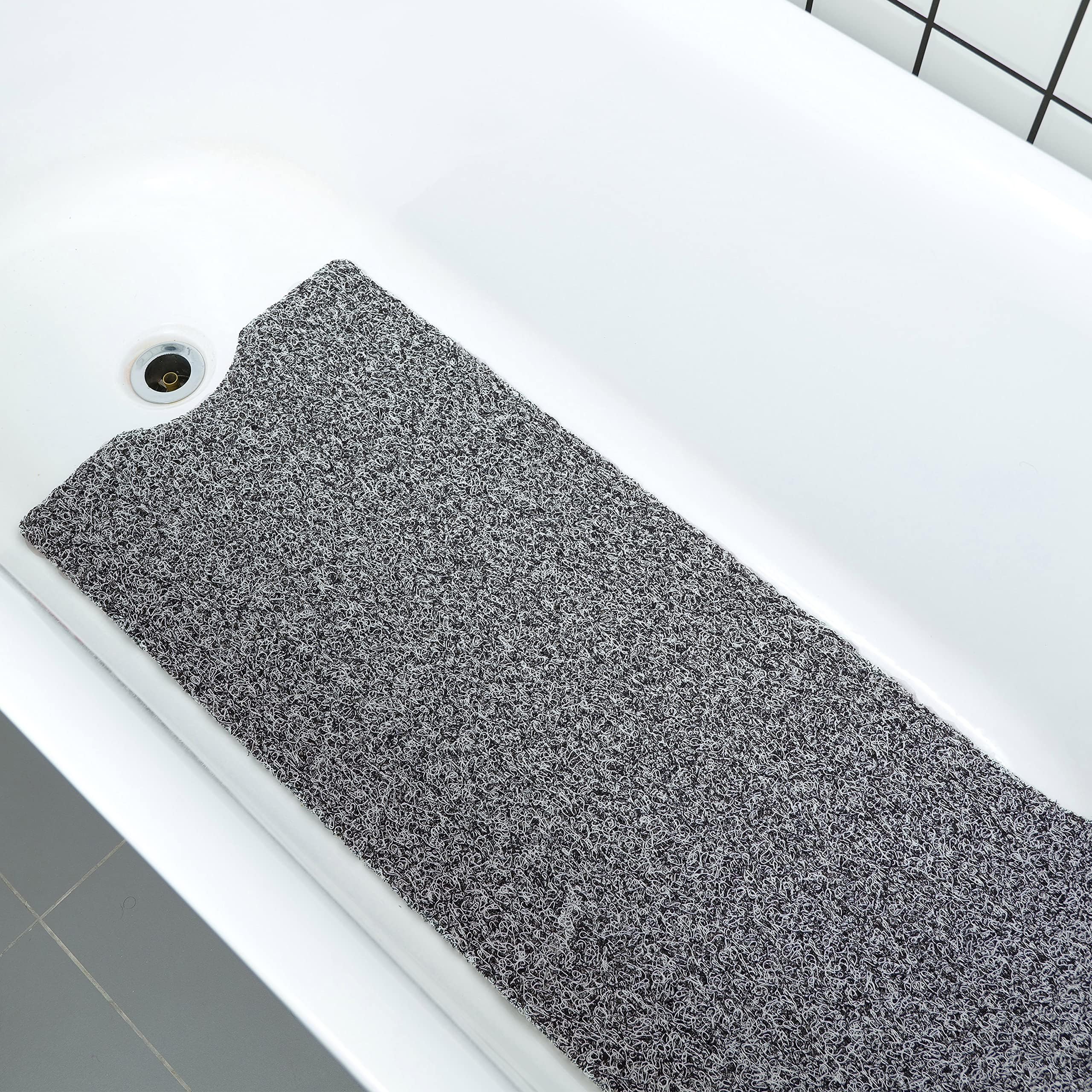 Amazon.com: Bathtub Mat Non Slip Shower Mat Soft PVC Loofah Bath Tub ...
