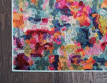 Amazon.com: Unique Loom Chromatic Collection Area Rug - Champagne