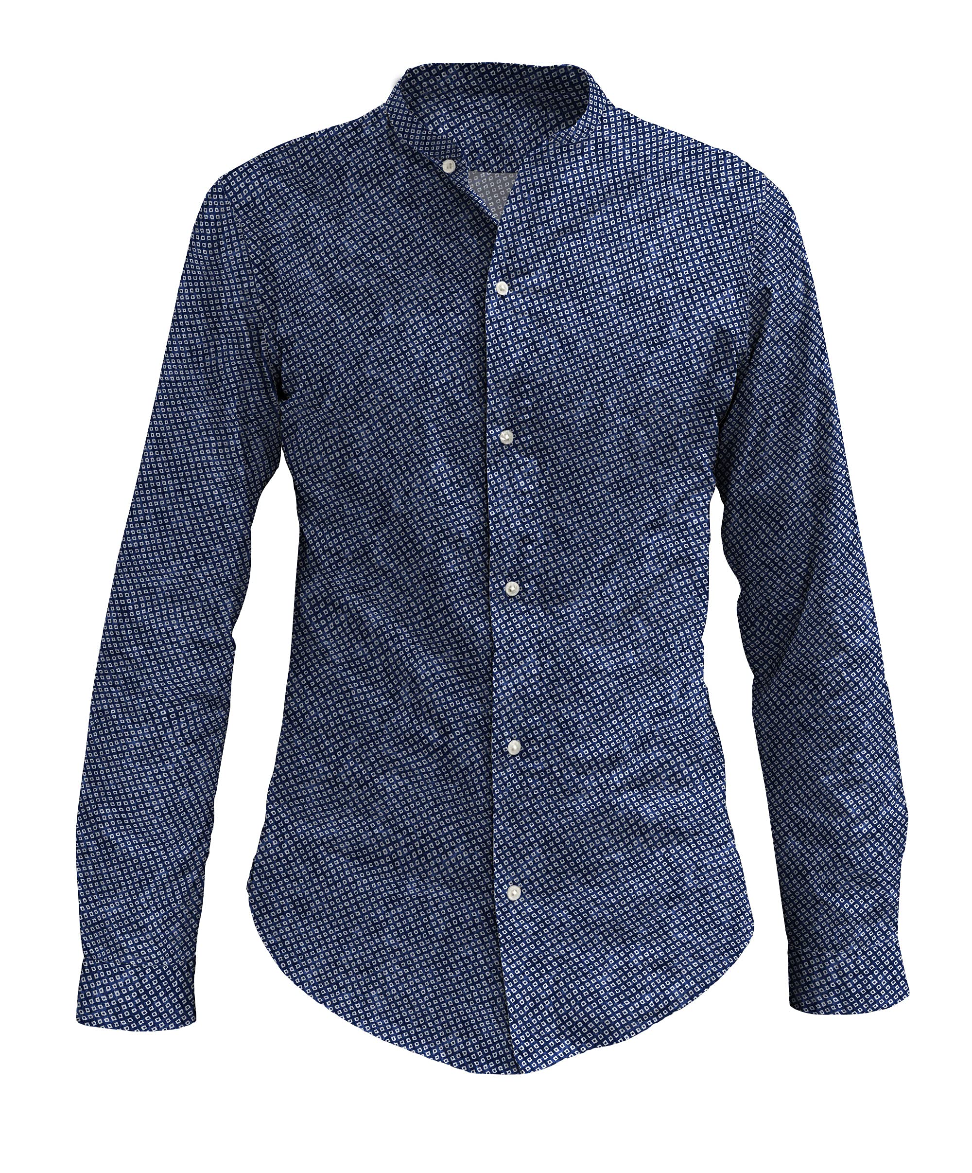 Kiosa - Camisa de Lino para Hombre, diseño 15, Talla