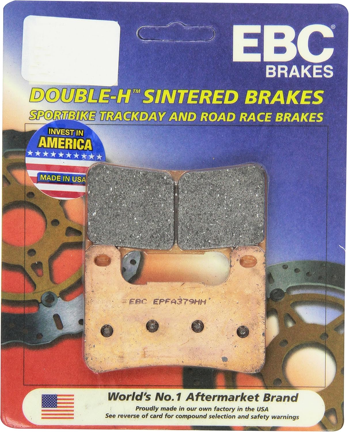 EBC Brakes EPFA379HH EPFA Double H Sintered Disc Brake Pad