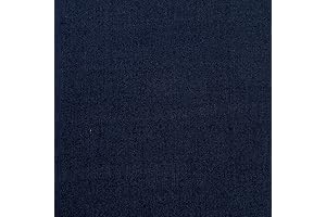 60" Navy Blue Polycotton Broadcloth Fabric by the Yard
