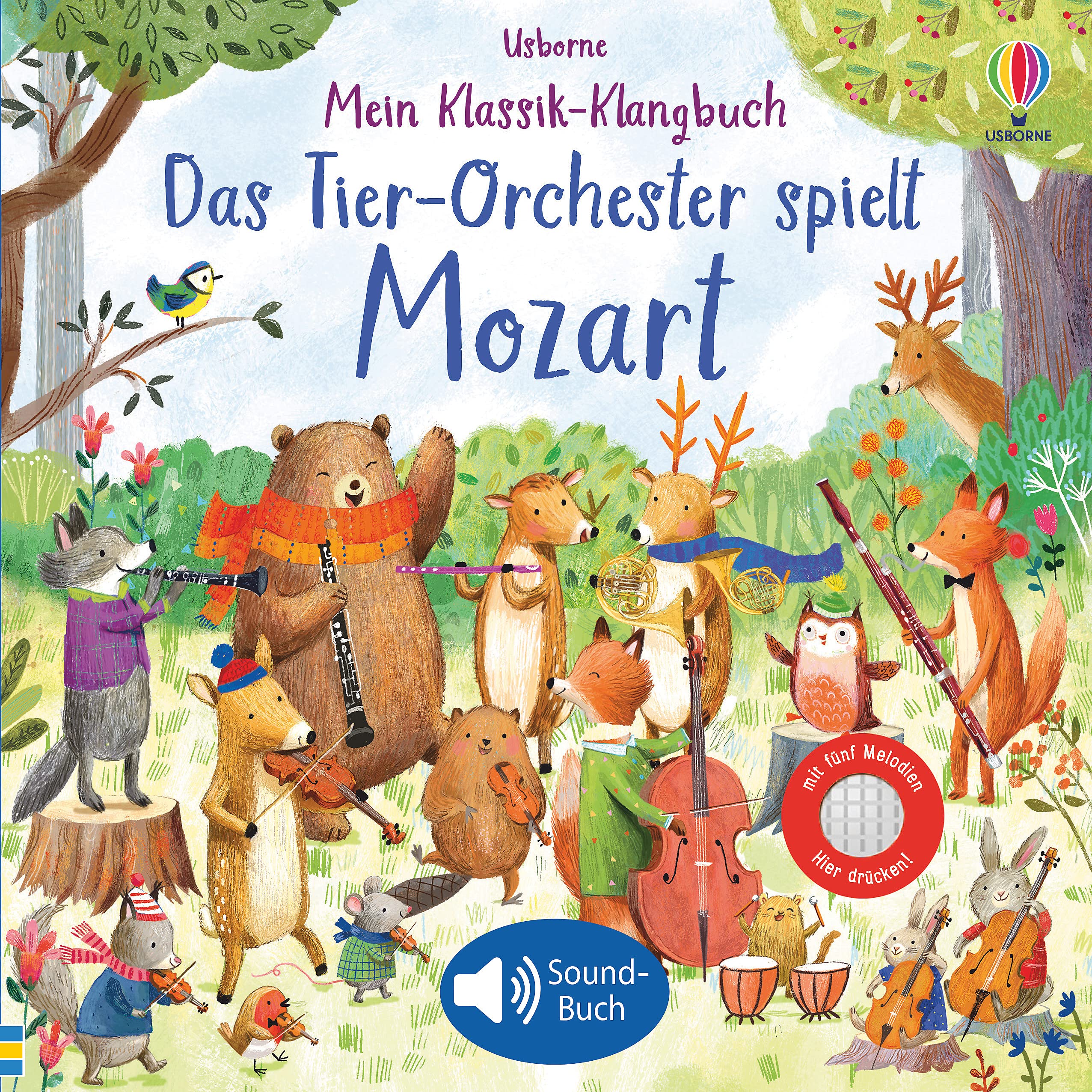 Mein Klassik-Klangbuch: Das Tier-Orchester spielt Mozart: Soundbuch (Meine Klassik-Klangbücher)