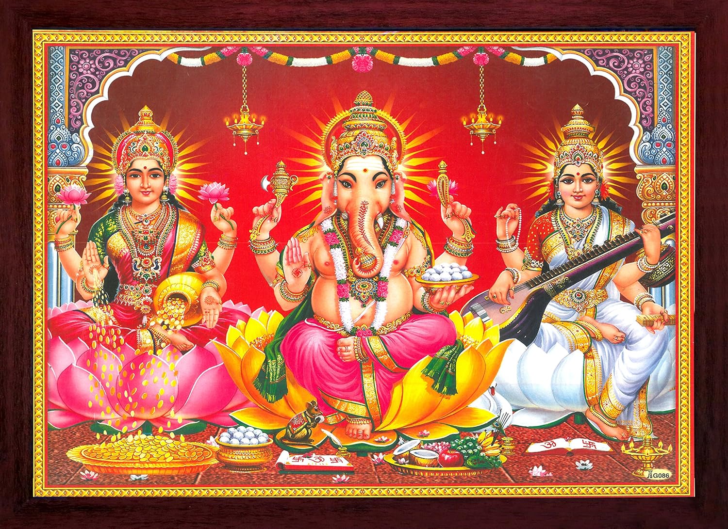 Handicraft Store Lakshmi, Ganesha and Saraswati, A Elegant and Décor