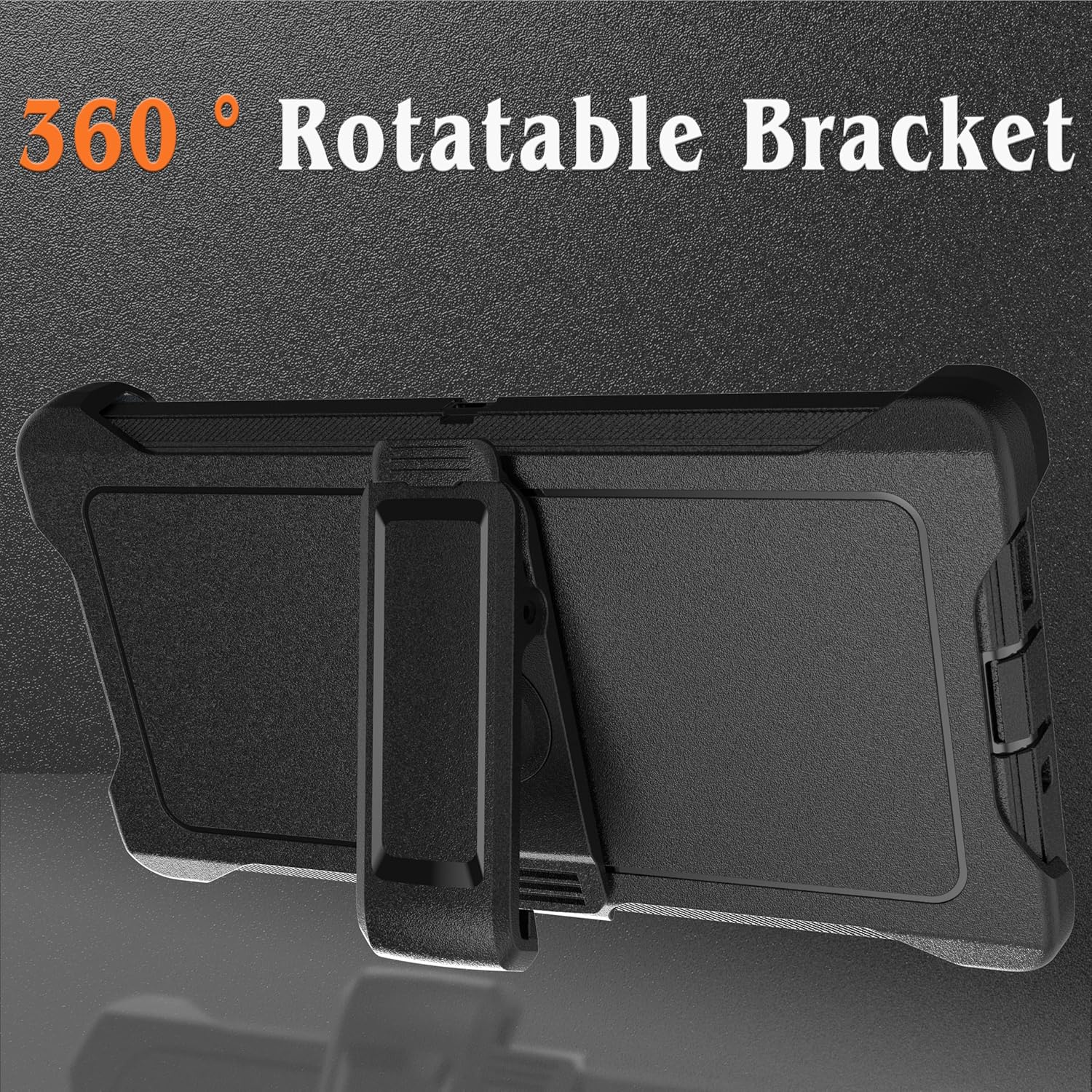 Defender Series Case for Samsung Galaxy Note 20 Ultra 5G，Rugged & Durable,Military Grade Shockproof, with Port Protection, Includes Holster Clip Kickstand for Note 20 Ultra 6.9”-Black - Image 6