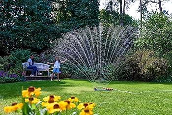 GARDENA EcoLine Rectangular Sprinkler: Lawn Sprinkler - Keystone 4