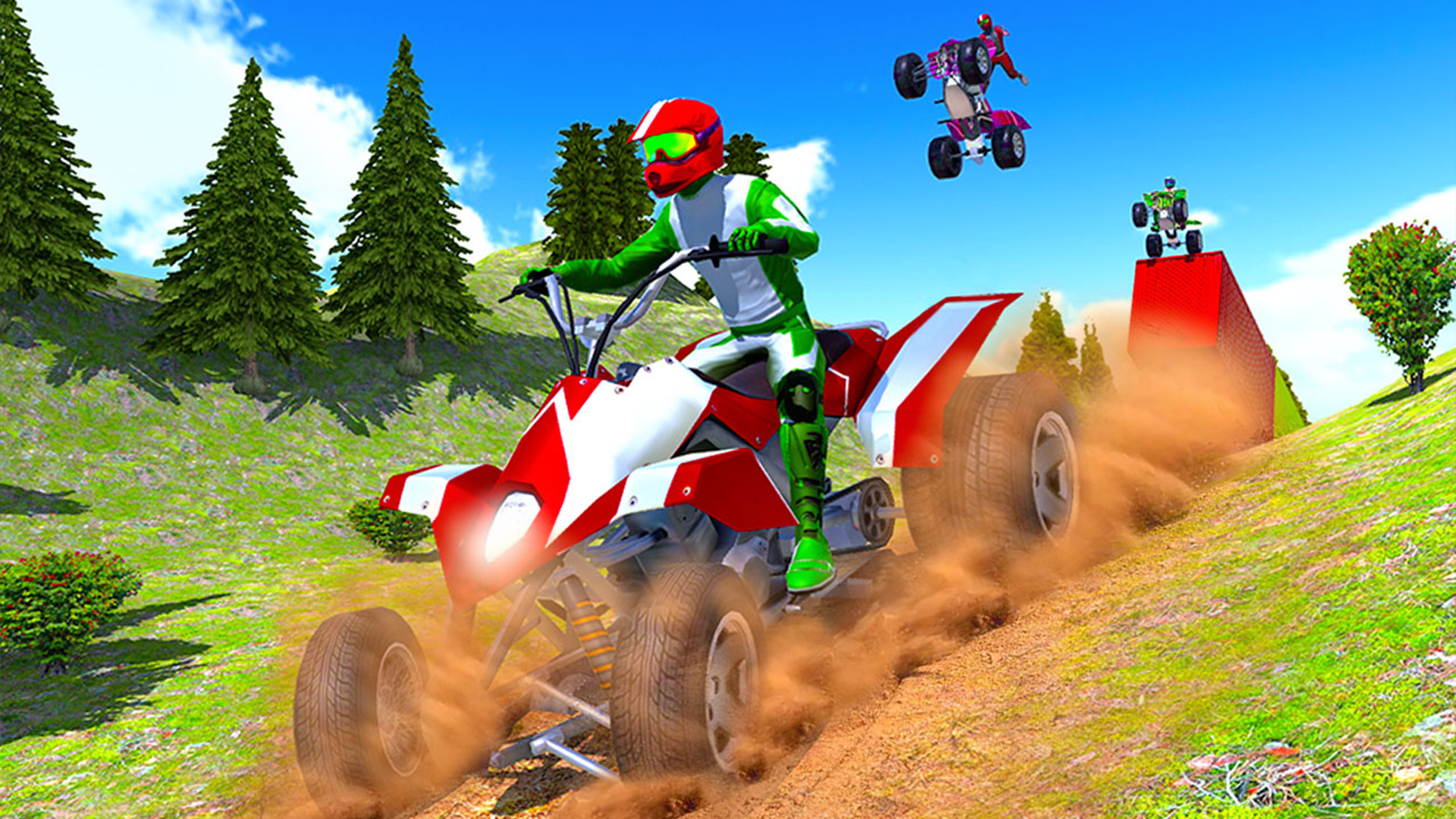 ATV Quad Bike Stunt Race Game ATV Quad Bike Race ATV Offroad ATV Quad ...