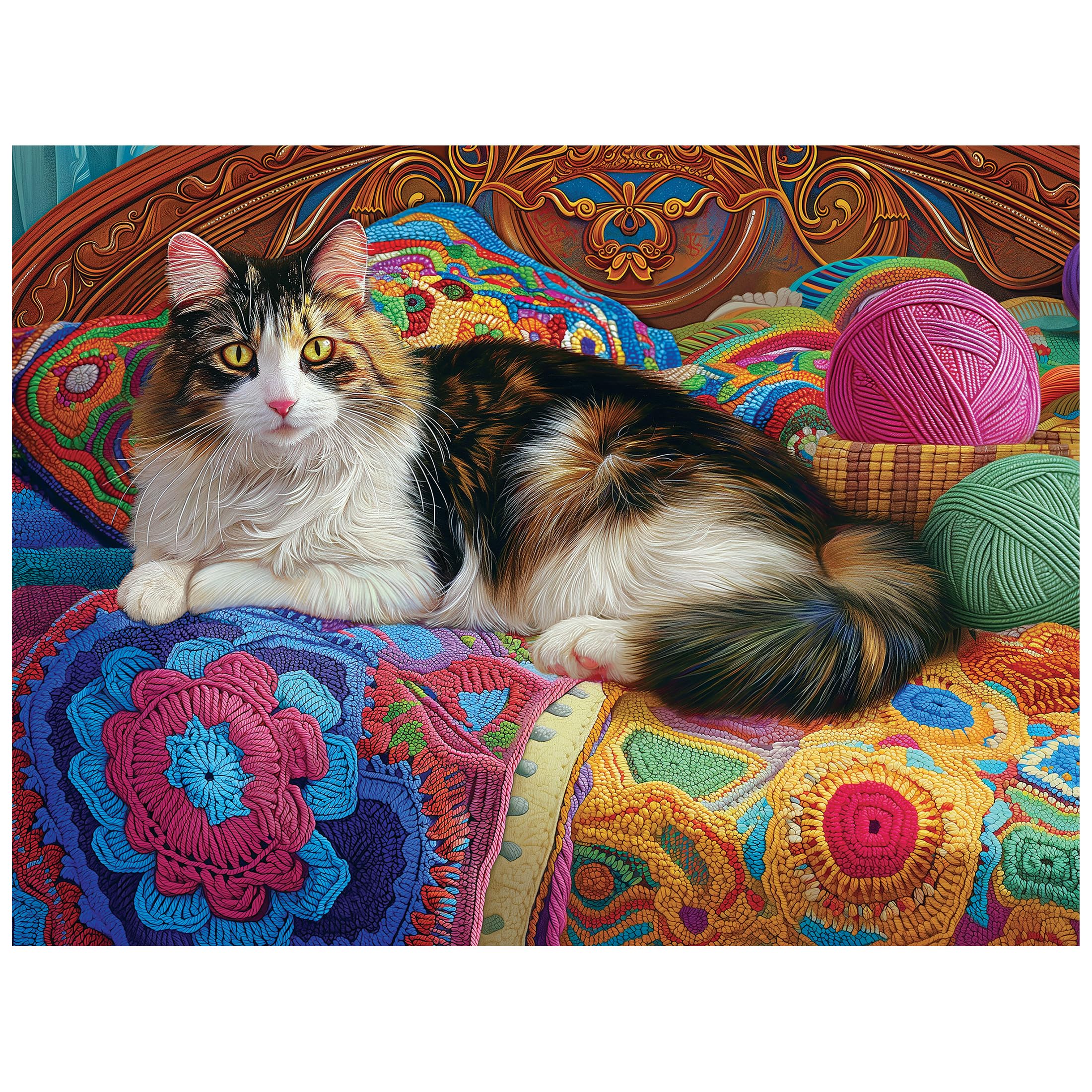 ベース kitty Amazon.com: RoseArt - Kodak Premium - Knitting Kitten - 350 Piece