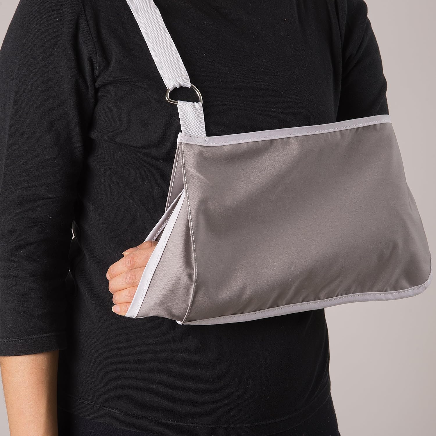DMI Arm Sling, Shoulder, Elbow & Wrist Sling with Wrist Extender and Shoulder Immobilizer, Adjustable, Right or Left Side, Adult (Pack of 5)
