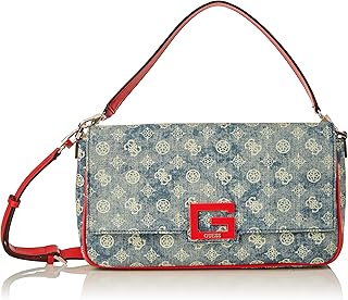Brightside Large Shoulder Bag, Bags Crossbody Donna, Denim Multi, One Size