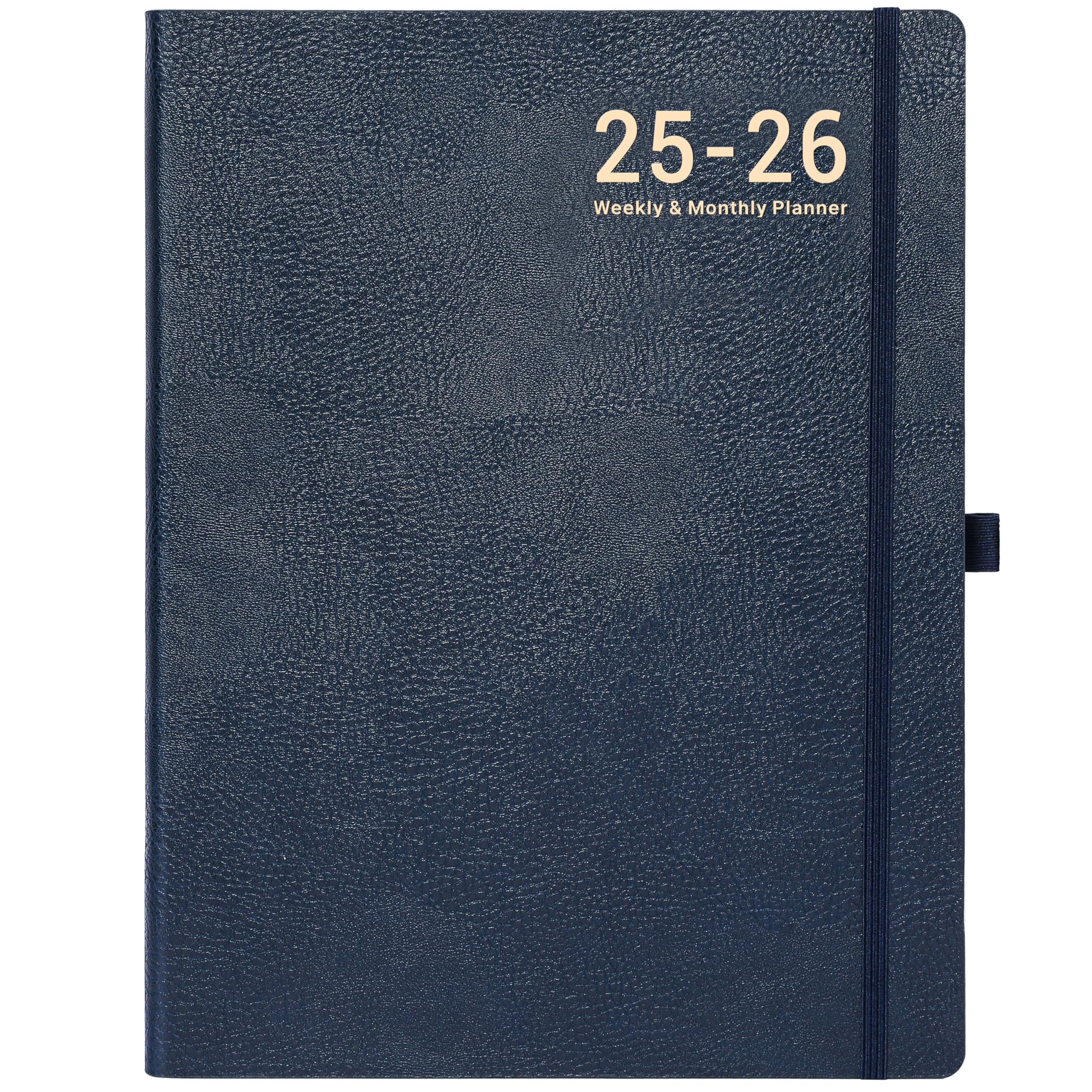 2025-2026 Planner - Weekly Monthly Planner From July 2025 - June 2026, Academic Calendar Planners 2025-2026 With To Do List, Tabs, Floral Cover