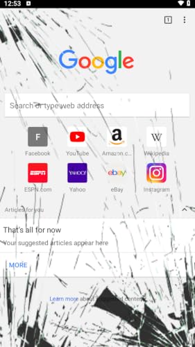 Broken Screen Prank On Touch – vue 5