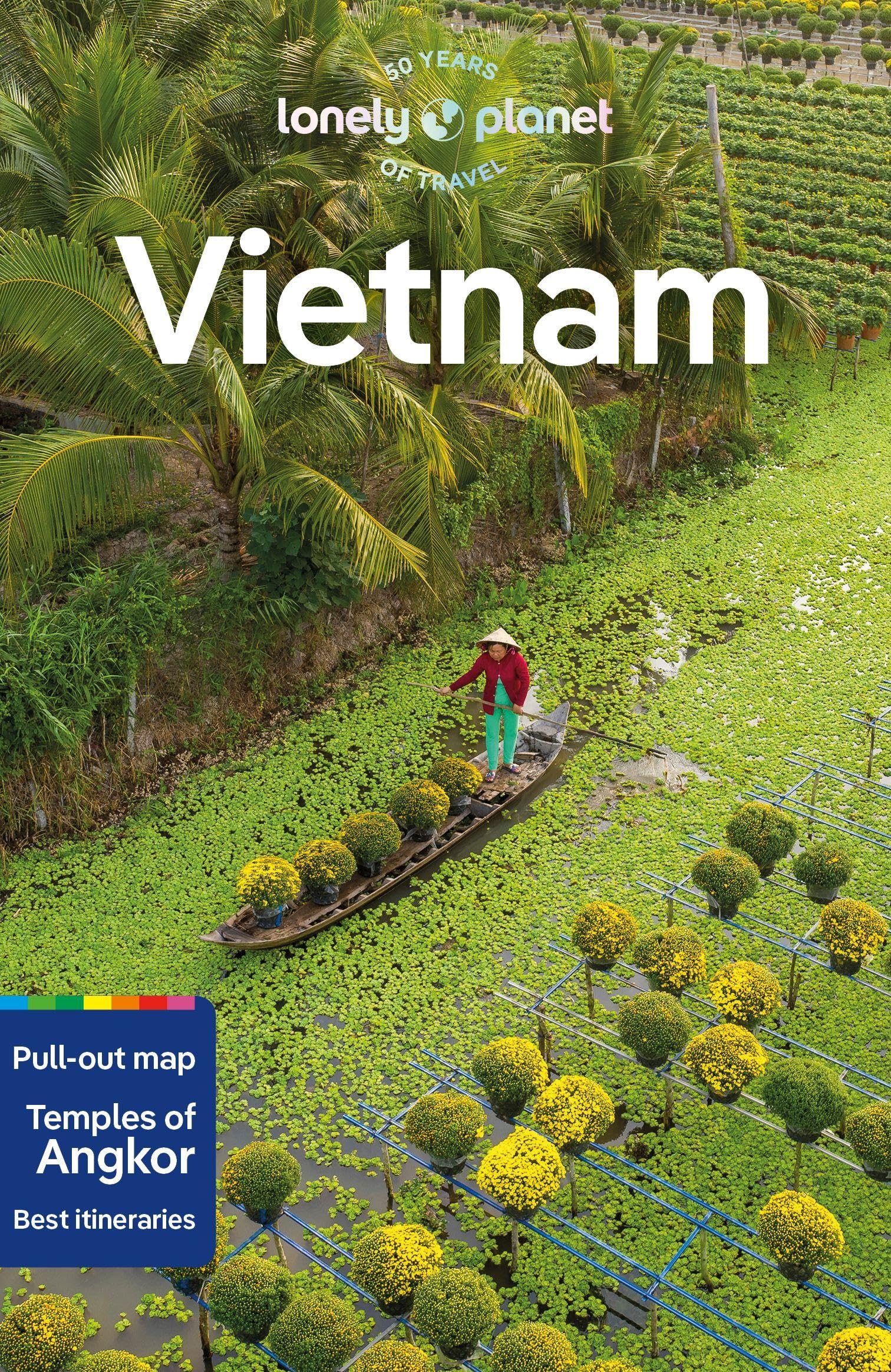 Lonely Planet Vietnam: Detailed Itineraries | Travel Like a Local | Insider Tips | Covers Hanoi & Halong Bay, Ho Chi Minh City, Hue and Hoi An PLUS Angkor Wat (Travel Guide) Paperback – Folded Map, 1 Aug. 2023