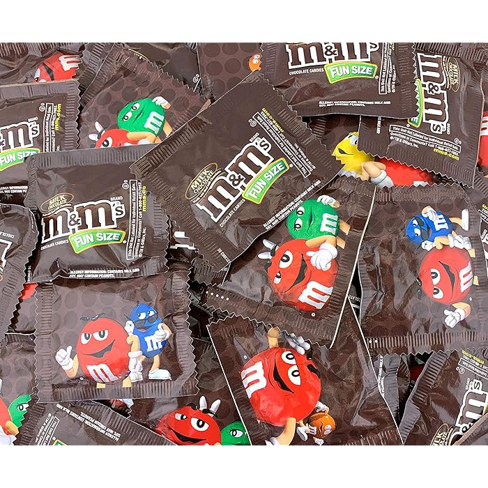 Buy M&Ms Fun Size Milk Chocolate Candy, Snack Packs Individual Pouches