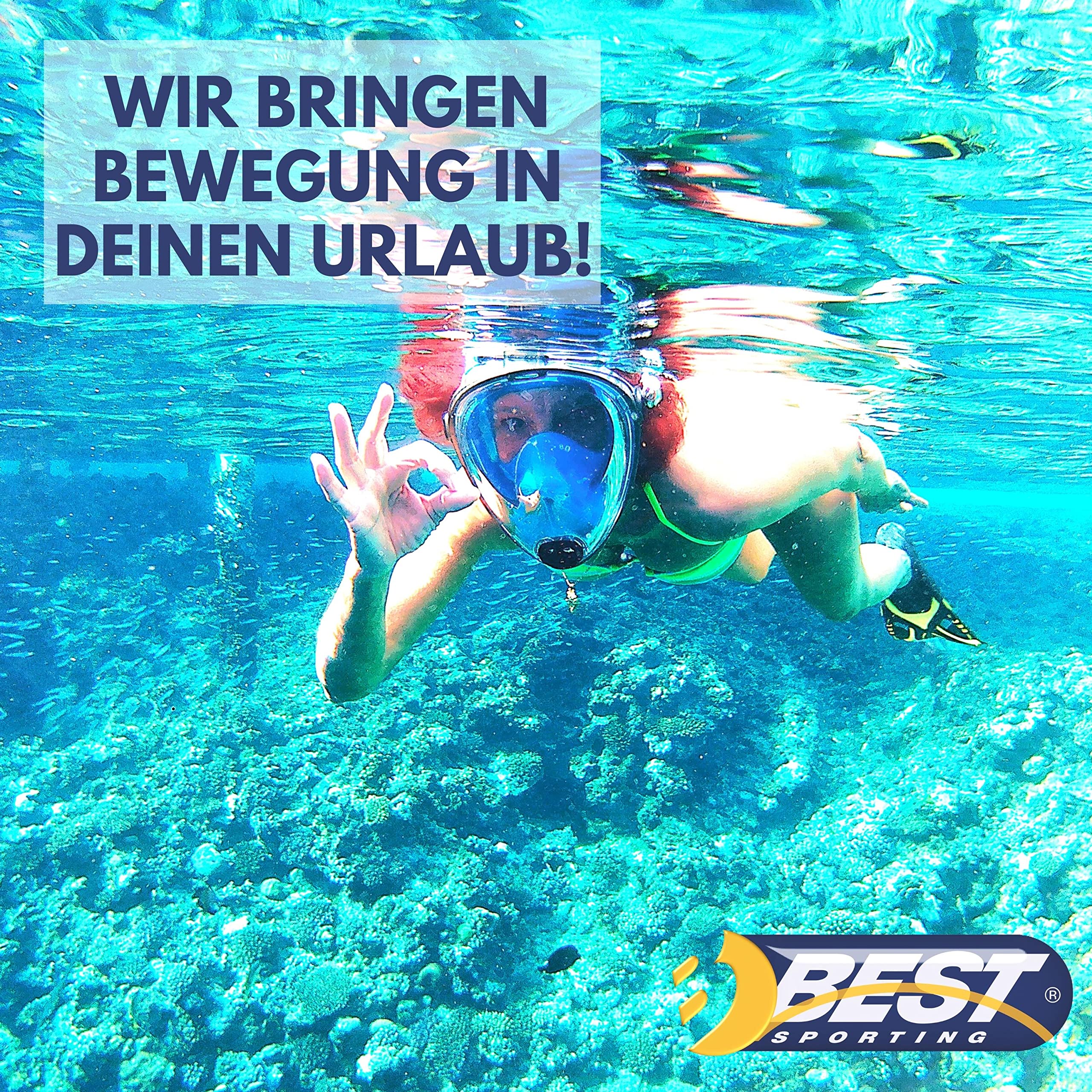 B Best Sporting Vollgesichtsmaske Máscara de Cara Completa, Unisex Adulto