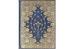 Premium Gilded Rosettes Embellished Journal: A Golden Oasis for Your Thoughts