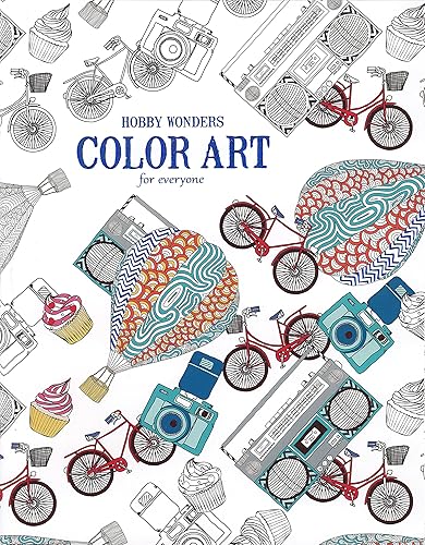 Leisure Arts Hobby Wonders - Libro para colorear
