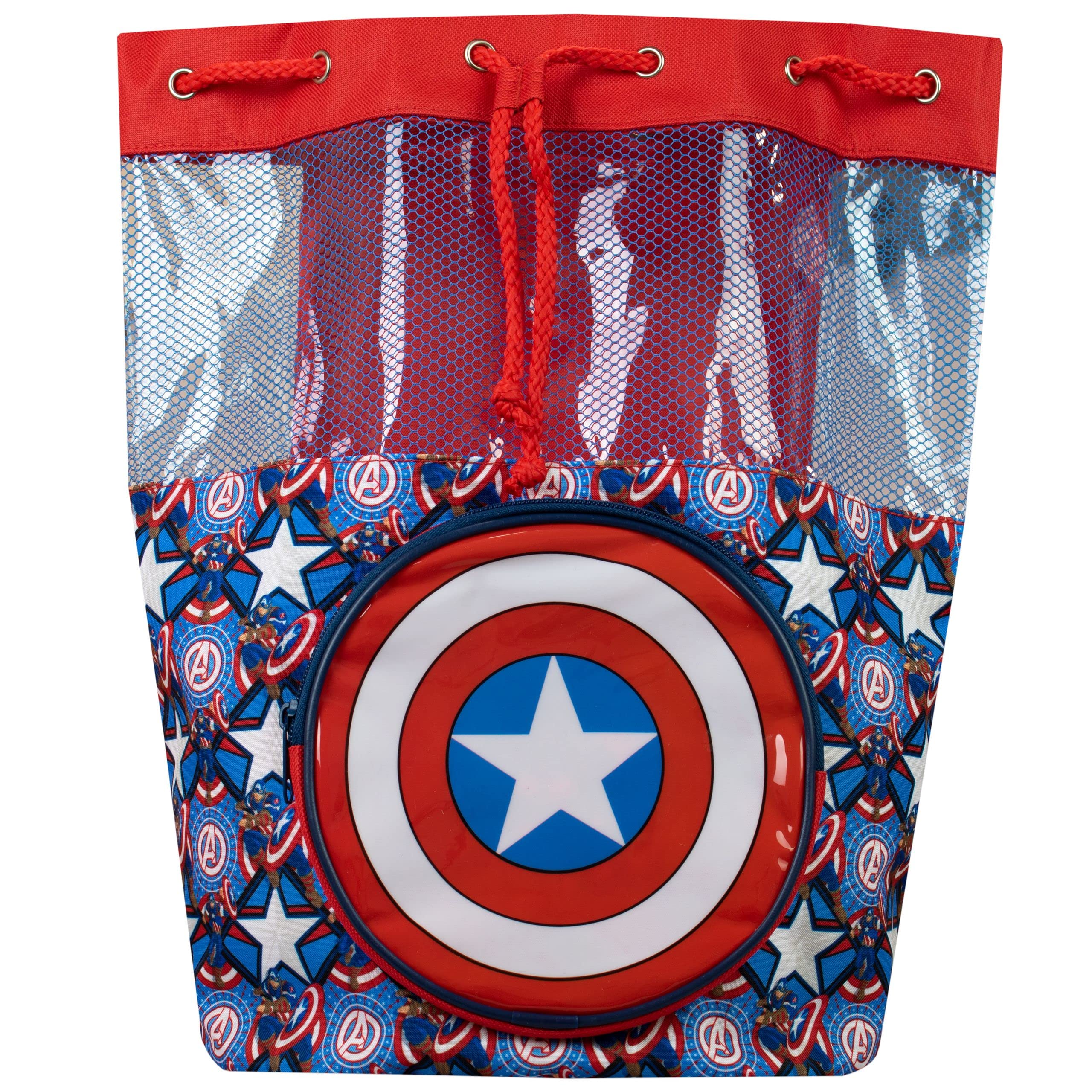 Marvel Borsa Mare per Bambini Captain America